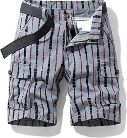 Men's Casual Sports Shorts Quick Dry Fashion Fit Twill Cargo Shorts Shorts with Pockets (Color: PA18-XL)